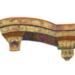 Cuban Balcony Fragment, approx. 20" x 30", Collection of Ellen and John Wright